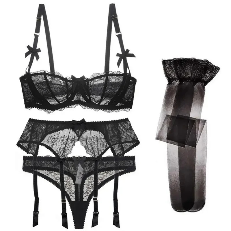 Yeni 2025 Lüks Yarım Kap Dante - Lace Bralette Set incelemesi ve fiyatı